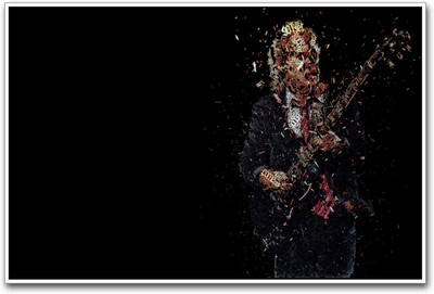 ACDC Angus Young Paper Print(12 inch X 18 inch)