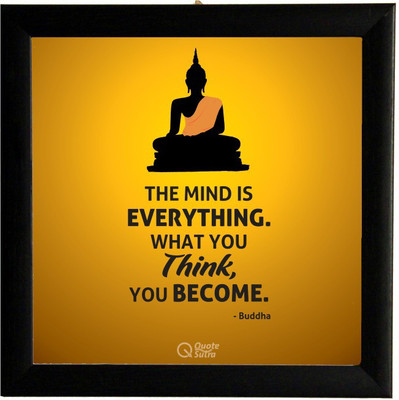 The Mind Is Everything Square Framed Poster By QuoteSutra Paper Print(9.2 inch X 9.2 inch)
The Mind Is Everything Square Framed Poster By QuoteSutra Paper Print(9.2 inch X 9.2 inch)