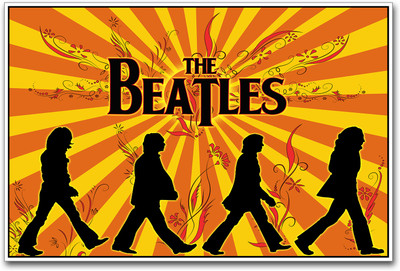 The Beatles Photographic Paper(12 inch X 18 inch)
