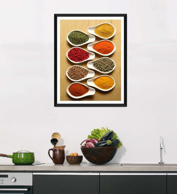 Tallenge Art For Kitchen - Pinch Of Spices - Framed Art Print On Photographic Paper(24 inch X 18 inch, Framed)
Tallenge Art For Kitchen - Pinch Of Spices - Framed Art Print On Photographic Paper(24 inch X 18 inch, Framed)