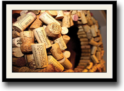 Wooden Corks photography Fine Art Print(10 inch X 14 inch, Framed)