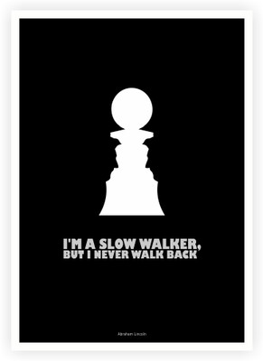 Lab No. 4 I never walk back Abraham Lincoin Inspirational Quotes Wall Decor Poster Paper Print(16.5 inch X 11.5 inch)
Lab No. 4 I never walk back Abraham Lincoin Inspirational Quotes Wall Decor Poster Paper Print(16.5 inch X 11.5 inch)