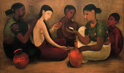 Bride's Toilet By Eminent Indian Artist Amrita Sher-Gil - Ready To Frame Rolled Digital Art Print On Photographic Paper(24 inch X 12 inch, Rolled)
Bride's Toilet By Eminent Indian Artist Amrita Sher-Gil - Ready To Frame Rolled Digital Art Print On Photographic Paper(24 inch X 12 inch, Rolled)