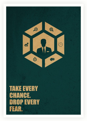 Take Every Chance, Drop Every Fear Business Quotes Paper Print(16.5 inch X 11.5 inch, Rolled)
Take Every Chance, Drop Every Fear Business Quotes Paper Print(16.5 inch X 11.5 inch, Rolled)