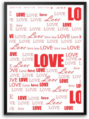 Posterhouzz Love Love Love And Only Love Valentine Poster Paper Print(18 inch X 12 inch, Rolled)
Posterhouzz Love Love Love And Only Love Valentine Poster Paper Print(18 inch X 12 inch, Rolled)