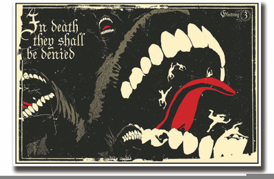 Posterhouzz Denied Death Fine Art Print(12 inch X 18 inch, Rolled)