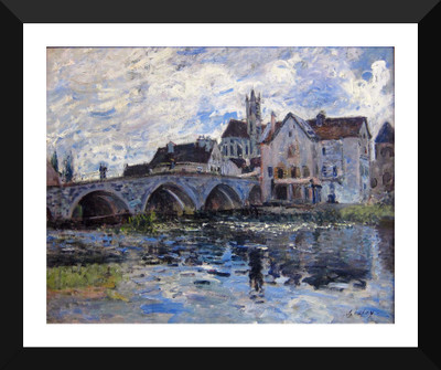 Tallenge Old Masters Collection - Le Pont de Moret, effet d’orage by Alfred Sisley - Premium Quality A3 Size Framed Poster Paper Print(17 inch X 12 inch, Framed)
Tallenge Old Masters Collection - Le Pont de Moret, effet d’orage by Alfred Sisley - Premium Quality A3 Size Framed Poster Paper Print(17 inch X 12 inch, Framed)