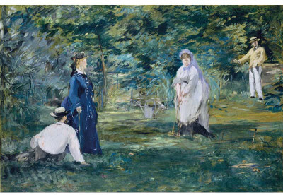 Old Masters Collection - A Game of Croquet by Édouard Manet - Medium Size Ready To Frame Rolled Digital Art Print On Photographic Paper(27 inch X 18 inch, Rolled)
Old Masters Collection - A Game of Croquet by Édouard Manet - Medium Size Ready To Frame Rolled Digital Art Print On Photographic Paper(27 inch X 18 inch, Rolled)