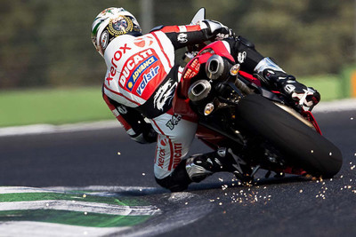 Motosports Super Bike Racing Paper Print(12 inch X 18 inch, Rolled)