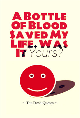 Fresh Quotes - Blood Photographic Paper(19 inch X 13 inch, Rolled)