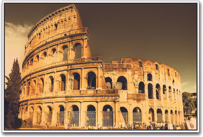 Roman Colosseum Paper Print(12 inch X 18 inch)