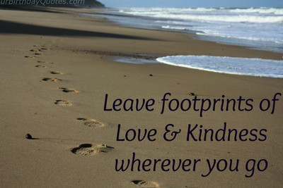Posterhouzz Leave Footprints Of Love And Kindness Poster Fine Art Print(12 inch X 18 inch, Rolled)
Posterhouzz Leave Footprints Of Love And Kindness Poster Fine Art Print(12 inch X 18 inch, Rolled)