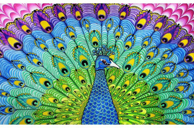 Colorful Peacock Art - Medium Size Ready To Frame Rolled Digital Art Print On Photographic Paper(27 inch X 18 inch, Rolled)
Colorful Peacock Art - Medium Size Ready To Frame Rolled Digital Art Print On Photographic Paper(27 inch X 18 inch, Rolled)