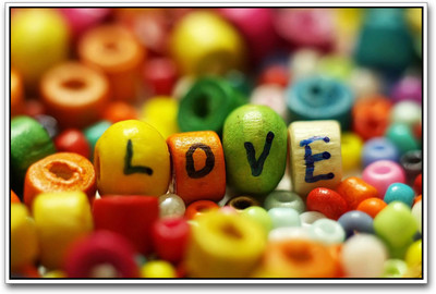 Love Beads Paper Print(12 inch X 18 inch)