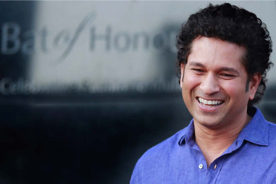 Sachin Tendulkar Cricket Player Paper Print(12 inch X 18 inch, Rolled)