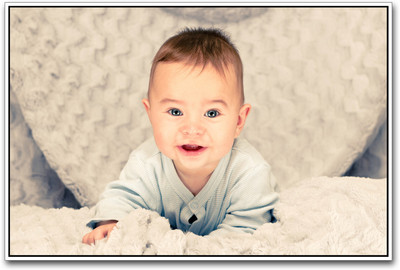 Adorable Baby Paper Print(12 inch X 18 inch)