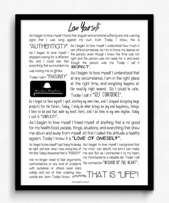 Posterhouzz Chaplin Manifesto Love Yourself Fine Art Print(18 inch X 12 inch, Rolled)
Posterhouzz Chaplin Manifesto Love Yourself Fine Art Print(18 inch X 12 inch, Rolled)