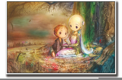 Posterhouzz Cartoon boy girl storytelling Fine Art Print(12 inch X 18 inch, Rolled)
Posterhouzz Cartoon boy girl storytelling Fine Art Print(12 inch X 18 inch, Rolled)