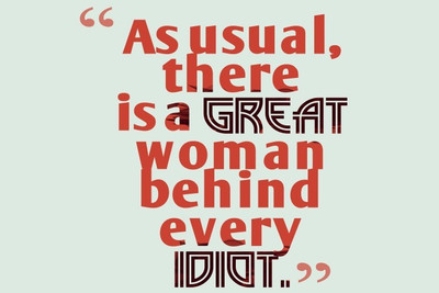 Posterhouzz As Usual There Is A Great Women Poster Fine Art Print(12 inch X 18 inch, Rolled)
Posterhouzz As Usual There Is A Great Women Poster Fine Art Print(12 inch X 18 inch, Rolled)