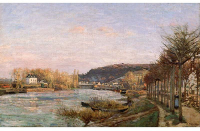 Modern Masters Collection - The Seine at Bougival by Camille Pissarro - Medium Size Ready To Frame Rolled Digital Art Print On Photographic Paper(27 inch X 18 inch, Rolled)
Modern Masters Collection - The Seine at Bougival by Camille Pissarro - Medium Size Ready To Frame Rolled Digital Art Print On Photographic Paper(27 inch X 18 inch, Rolled)