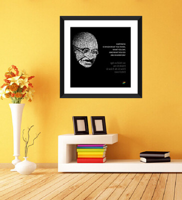 Tallenge - Mahatma Gandhi Motivational Quotes In Hindi - Happiness Is When What You Think, What You Say, And What You Do Are In Harmony - Framed Photo Print On Photographic Paper(15 inch X 15 inch, Framed)
Tallenge - Mahatma Gandhi Motivational Quotes In Hindi - Happiness Is When What You Think, What You Say, And What You Do Are In Harmony - Framed Photo Print On Photographic Paper(15 inch X 15 inch, Framed)