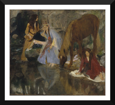 Tallenge - Portrait of Mlle Fiocre in the Ballet La Source by Edgar Degas - Framed A3 Size Poster Paper Print(17 inch X 12 inch)
Tallenge - Portrait of Mlle Fiocre in the Ballet La Source by Edgar Degas - Framed A3 Size Poster Paper Print(17 inch X 12 inch)
