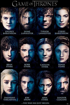 Posterhouzz Game of Thrones (Characters) Poster Paper Print(18 inch X 12 inch, Rolled)
Posterhouzz Game of Thrones (Characters) Poster Paper Print(18 inch X 12 inch, Rolled)