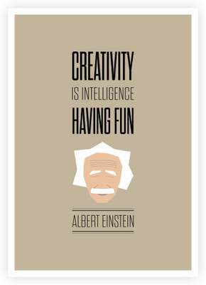Posterhouzz Creativity Is Intelligence Having Fun Albert Einstein Quotes Poster Paper Print(18 inch X 12 inch, Rolled)
Posterhouzz Creativity Is Intelligence Having Fun Albert Einstein Quotes Poster Paper Print(18 inch X 12 inch, Rolled)