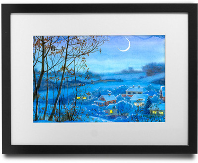 Shaildha's Water Colour Painting Print of Cold Winter Night Fine Art Print(9 inch X 11 inch)
Shaildha's Water Colour Painting Print of Cold Winter Night Fine Art Print(9 inch X 11 inch)