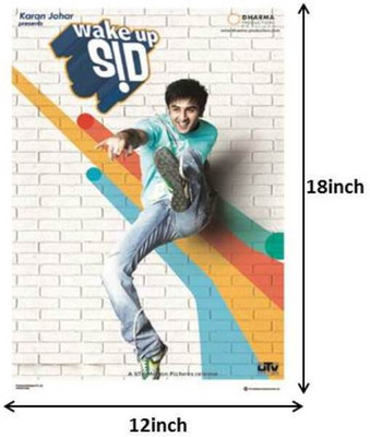 Wake Up Sid Paper Print(18 inch X 12 inch, Rolled)