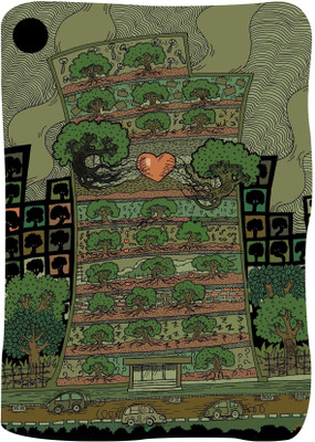 The office love Paper Print(24 inch X 16 inch)