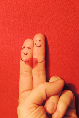 Love Expressions - Made For Each Other Paper Print(18 inch X 12 inch)