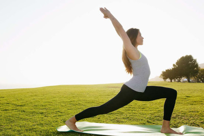 Yoga Peace Of Mind And Good Health Paper Print(12 inch X 18 inch, Rolled)
