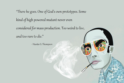 Oshi - Hunter S. Thompson Motivation Quote Paper Print(12 inch X 18 inch, Streched)
Oshi - Hunter S. Thompson Motivation Quote Paper Print(12 inch X 18 inch, Streched)