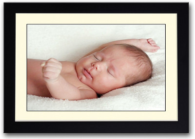 Sweet Baby Sleeping Fine Art Print(14 inch X 20 inch, Framed)