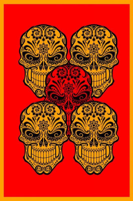 Posterhouzz Abstract - Five Skull Red Background Fine Art Print(12 inch X 18 inch, Rolled)
Posterhouzz Abstract - Five Skull Red Background Fine Art Print(12 inch X 18 inch, Rolled)