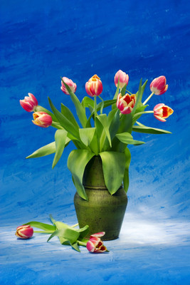 Floral Painting Canvas Art(36 inch X 24 inch)