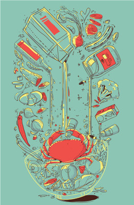 Salad Teal Fine Art Print(30 inch X 20 inch, Rolled)