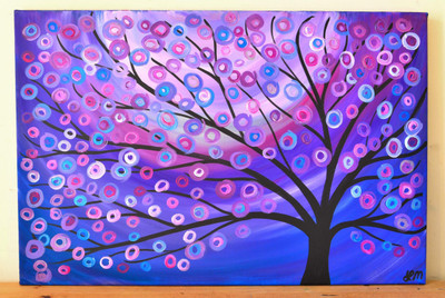 Posterhouzz Tree Fine Art Print Poster Fine Art Print(12 inch X 18 inch, Rolled)