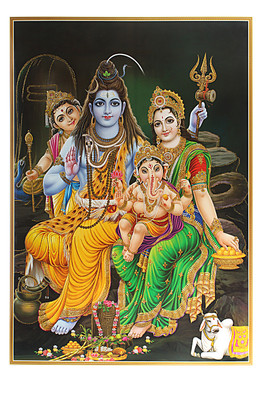 Bm Traders Golden Zari Art Work Phot Of Shiv Parivar Unframed Rolled Wall Poster (25 X 36 Inches) Fine Art Print(36 inch X 25 inch, Rolled)
Bm Traders Golden Zari Art Work Phot Of Shiv Parivar Unframed Rolled Wall Poster (25 X 36 Inches) Fine Art Print(36 inch X 25 inch, Rolled)