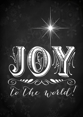 Tallenge - Christmas Art - Chalkboard Graphic - Joy To The World - Medium Size Unframed Rolled Digital Art Print On Photographic Paper(18 inch X 13 inch, Rolled)
Tallenge - Christmas Art - Chalkboard Graphic - Joy To The World - Medium Size Unframed Rolled Digital Art Print On Photographic Paper(18 inch X 13 inch, Rolled)