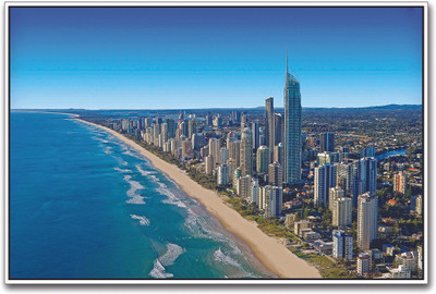 Gold Coast Paper Print(12 inch X 18 inch)