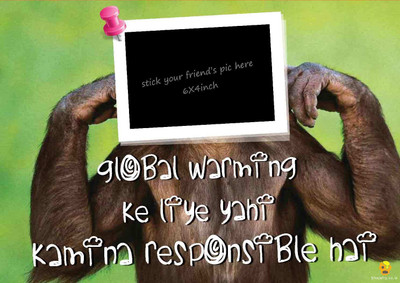 Bheja Fry Poster Global Warming Ke Liye Gorilla (29.7 cm X 42 cm) Paper Print(11.69 inch X 16.53 inch, Rolled)
Bheja Fry Poster Global Warming Ke Liye Gorilla (29.7 cm X 42 cm) Paper Print(11.69 inch X 16.53 inch, Rolled)