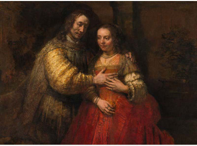 Old Masters Collection - Isaac and Rebecca, known as 'The Jewish Bride' by Rembrandt - Medium Size Ready To Frame Rolled Digital Art Print On Photographic Paper(24 inch X 18 inch, Rolled)
Old Masters Collection - Isaac and Rebecca, known as 'The Jewish Bride' by Rembrandt - Medium Size Ready To Frame Rolled Digital Art Print On Photographic Paper(24 inch X 18 inch, Rolled)
