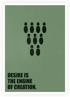 Desire Is The Engine Of Creation Business Quotes Paper Print(16.5 inch X 11.5 inch, Rolled)
Desire Is The Engine Of Creation Business Quotes Paper Print(16.5 inch X 11.5 inch, Rolled)