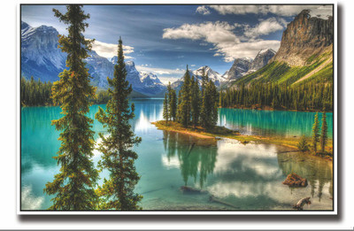 Posterhouzz Beautiful water and mountains landscape Fine Art Print(12 inch X 18 inch, Rolled)
Posterhouzz Beautiful water and mountains landscape Fine Art Print(12 inch X 18 inch, Rolled)