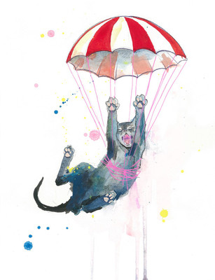 Art For Kids - Parachute Cat - Medium Size Rolled Digital Art Print On Photographic Paper(24 inch X 18 inch, Rolled)
Art For Kids - Parachute Cat - Medium Size Rolled Digital Art Print On Photographic Paper(24 inch X 18 inch, Rolled)