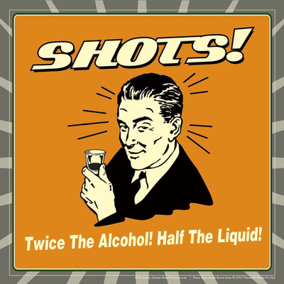 Posterhouzz Shots Twice The Alcohol Half The Liquid Fine Art Print(12 inch X 12 inch, Rolled)
Posterhouzz Shots Twice The Alcohol Half The Liquid Fine Art Print(12 inch X 12 inch, Rolled)