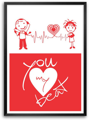 Posterhouzz You My Heart Beat Valentine Quotes Poster Paper Print(18 inch X 12 inch, Rolled)
Posterhouzz You My Heart Beat Valentine Quotes Poster Paper Print(18 inch X 12 inch, Rolled)