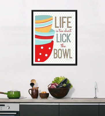Tallenge Art For Kitchen - Life Is Too Short, Be Healthy - Framed Art Print On Photographic Paper(24 inch X 18 inch, Framed)
Tallenge Art For Kitchen - Life Is Too Short, Be Healthy - Framed Art Print On Photographic Paper(24 inch X 18 inch, Framed)
